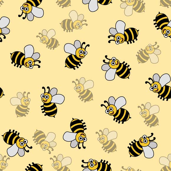 honey bee vector