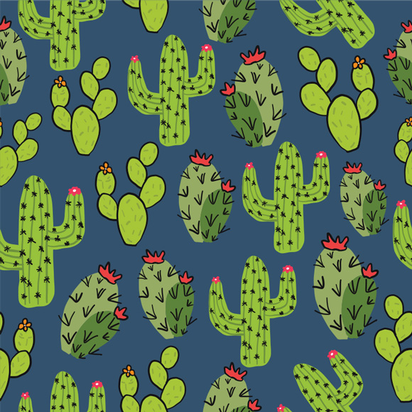 Kapper Kritiek Wolf in schaapskleren Different Cactus Vector Illustration, Images | Free Download - WowPatterns