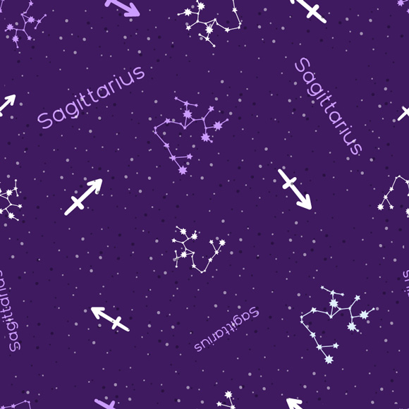 Sagittarius constellation | Free Vector Illustration & Images - WowPatterns