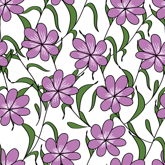 Free Vector  Colorful ditsy floral print background