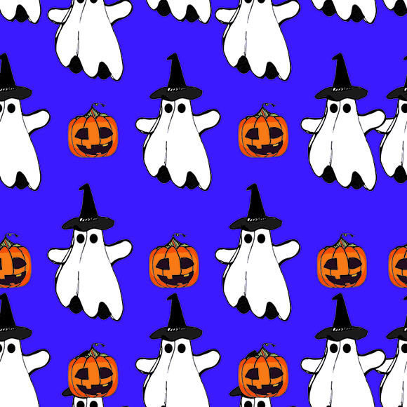 spooky ghost background