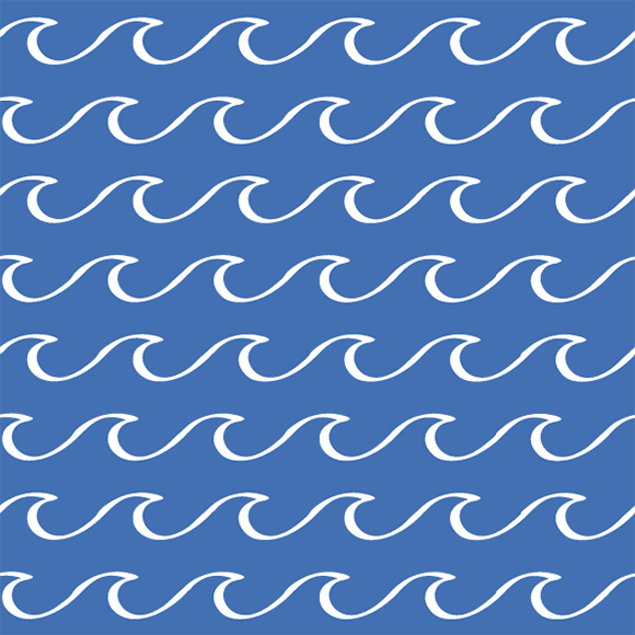 waves background vector