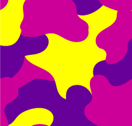 Purple Pink Yellow Camouflage Vector Pattern