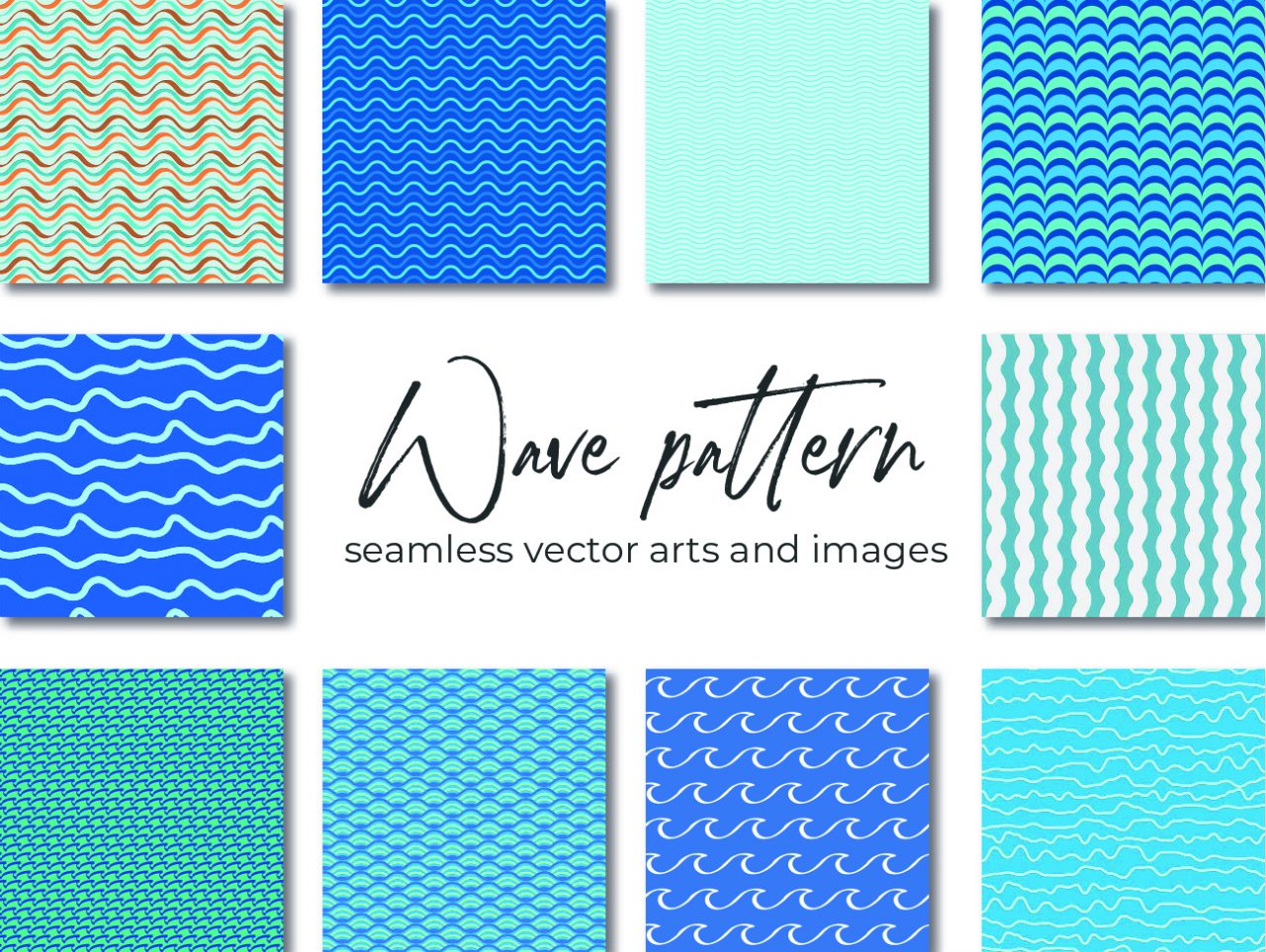 Wave Pattern Vector Graphics Illustrations And Images Wowpatterns Blog